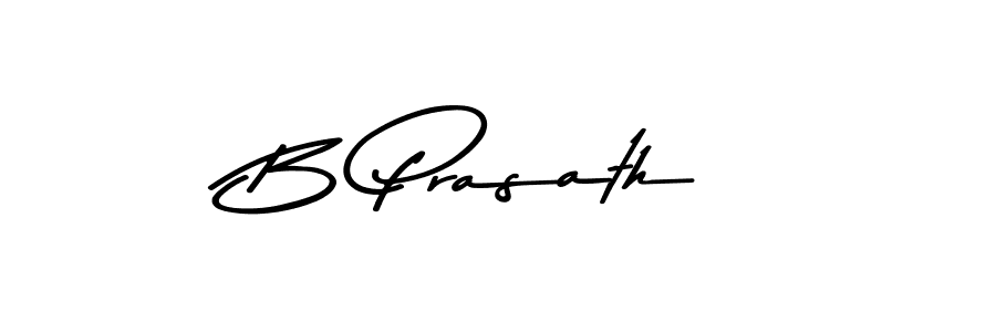 How to make B Prasath signature? Asem Kandis PERSONAL USE is a professional autograph style. Create handwritten signature for B Prasath name. B Prasath signature style 9 images and pictures png