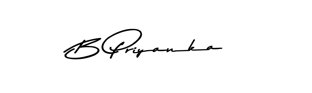 Also we have B Priyanka name is the best signature style. Create professional handwritten signature collection using Asem Kandis PERSONAL USE autograph style. B Priyanka signature style 9 images and pictures png