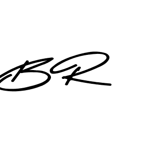 B R stylish signature style. Best Handwritten Sign (Asem Kandis PERSONAL USE) for my name. Handwritten Signature Collection Ideas for my name B R. B R signature style 9 images and pictures png