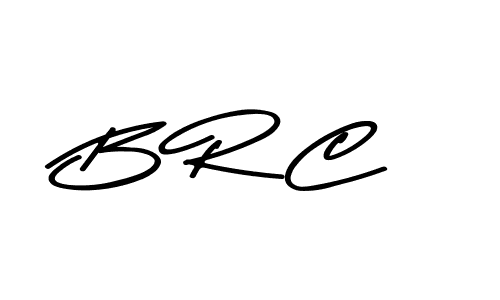 Create a beautiful signature design for name B R C. With this signature (Asem Kandis PERSONAL USE) fonts, you can make a handwritten signature for free. B R C signature style 9 images and pictures png