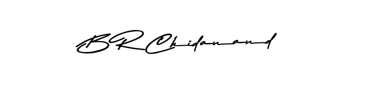 You should practise on your own different ways (Asem Kandis PERSONAL USE) to write your name (B R Chidanand) in signature. don't let someone else do it for you. B R Chidanand signature style 9 images and pictures png