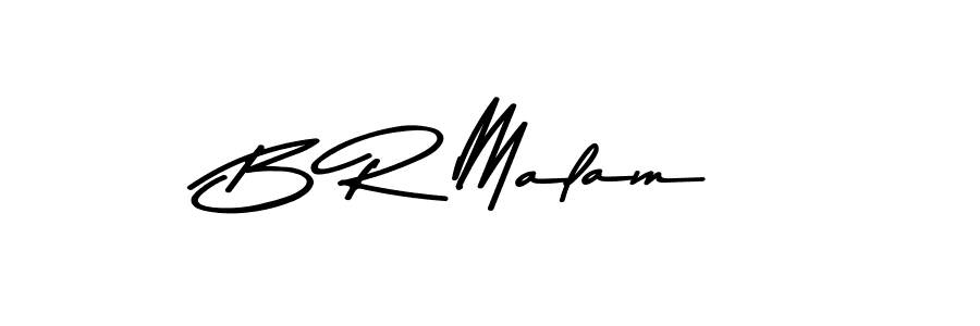 Also we have B R Malam name is the best signature style. Create professional handwritten signature collection using Asem Kandis PERSONAL USE autograph style. B R Malam signature style 9 images and pictures png