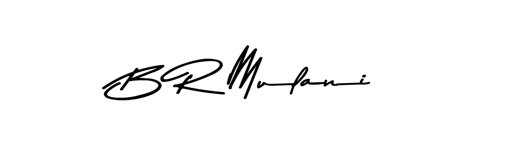 Also You can easily find your signature by using the search form. We will create B R Mulani name handwritten signature images for you free of cost using Asem Kandis PERSONAL USE sign style. B R Mulani signature style 9 images and pictures png