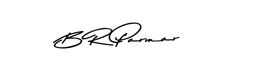 B R Parmar stylish signature style. Best Handwritten Sign (Asem Kandis PERSONAL USE) for my name. Handwritten Signature Collection Ideas for my name B R Parmar. B R Parmar signature style 9 images and pictures png
