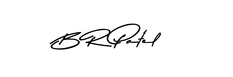 Create a beautiful signature design for name B R Patel. With this signature (Asem Kandis PERSONAL USE) fonts, you can make a handwritten signature for free. B R Patel signature style 9 images and pictures png