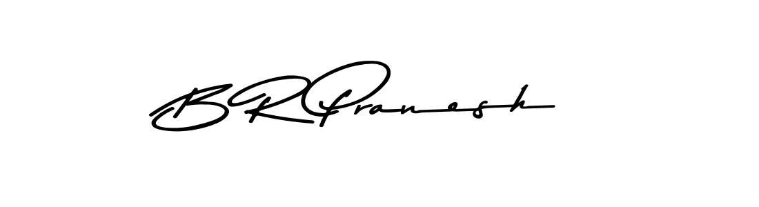 This is the best signature style for the B R Pranesh name. Also you like these signature font (Asem Kandis PERSONAL USE). Mix name signature. B R Pranesh signature style 9 images and pictures png
