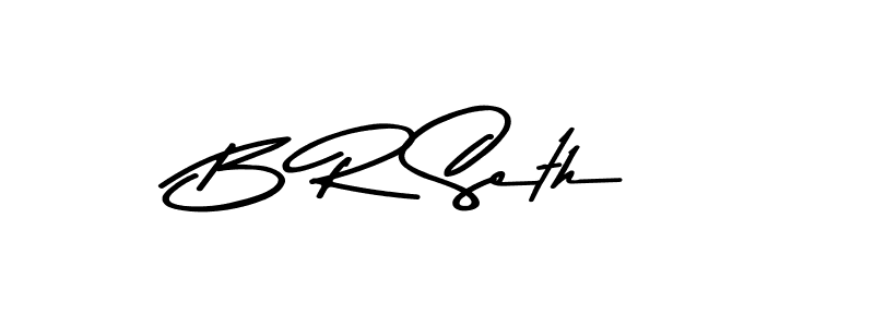 Make a beautiful signature design for name B R Seth. Use this online signature maker to create a handwritten signature for free. B R Seth signature style 9 images and pictures png