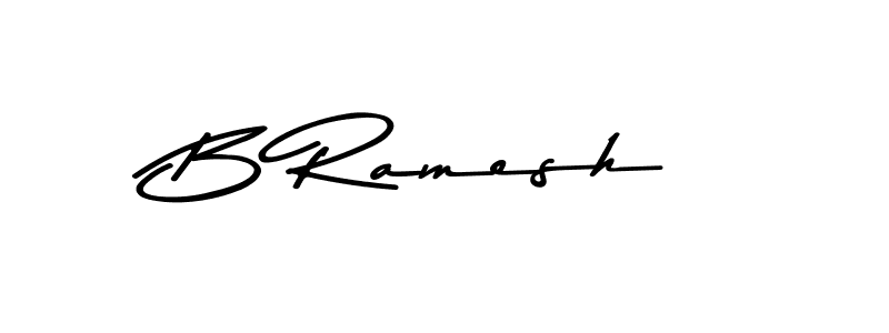 How to make B Ramesh signature? Asem Kandis PERSONAL USE is a professional autograph style. Create handwritten signature for B Ramesh name. B Ramesh signature style 9 images and pictures png