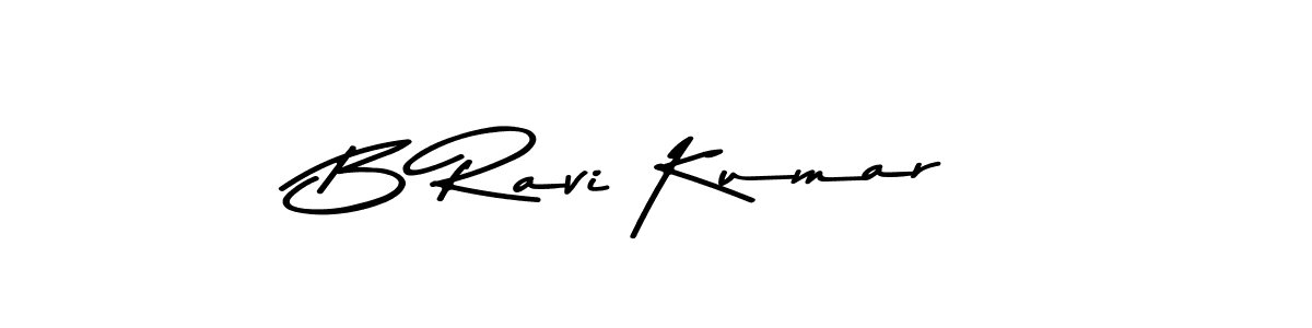 Asem Kandis PERSONAL USE is a professional signature style that is perfect for those who want to add a touch of class to their signature. It is also a great choice for those who want to make their signature more unique. Get B Ravi Kumar name to fancy signature for free. B Ravi Kumar signature style 9 images and pictures png