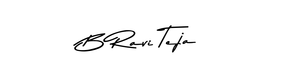 B Ravi Teja stylish signature style. Best Handwritten Sign (Asem Kandis PERSONAL USE) for my name. Handwritten Signature Collection Ideas for my name B Ravi Teja. B Ravi Teja signature style 9 images and pictures png