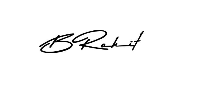 Also we have B Rohit name is the best signature style. Create professional handwritten signature collection using Asem Kandis PERSONAL USE autograph style. B Rohit signature style 9 images and pictures png
