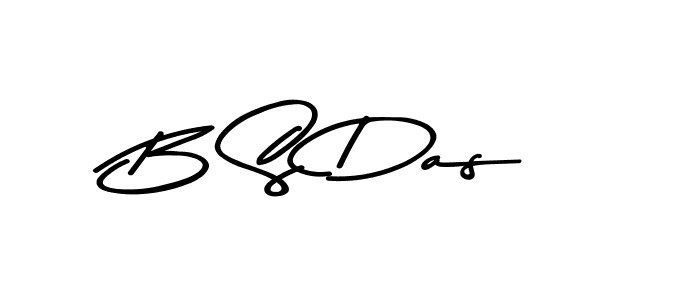 B S Das stylish signature style. Best Handwritten Sign (Asem Kandis PERSONAL USE) for my name. Handwritten Signature Collection Ideas for my name B S Das. B S Das signature style 9 images and pictures png