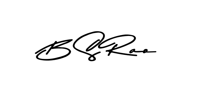 Also You can easily find your signature by using the search form. We will create B S Rao name handwritten signature images for you free of cost using Asem Kandis PERSONAL USE sign style. B S Rao signature style 9 images and pictures png