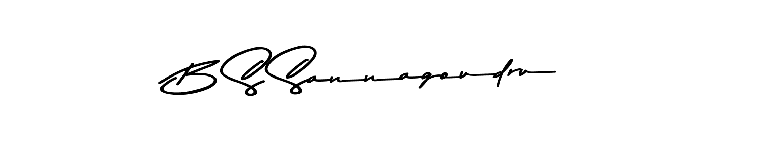 Similarly Asem Kandis PERSONAL USE is the best handwritten signature design. Signature creator online .You can use it as an online autograph creator for name B S Sannagoudru. B S Sannagoudru signature style 9 images and pictures png
