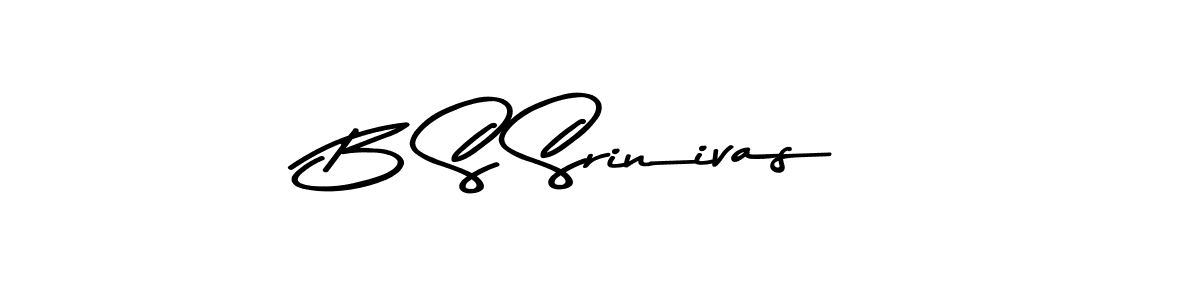 Also we have B S Srinivas name is the best signature style. Create professional handwritten signature collection using Asem Kandis PERSONAL USE autograph style. B S Srinivas signature style 9 images and pictures png