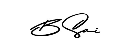 Quickly download B Sai name signature in high-resolution PNG using Asem Kandis PERSONAL USE style. Ready to insert into PDFs and online applications. B Sai signature style 9 images and pictures png
