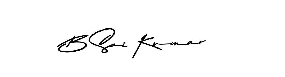 B Sai Kumar stylish signature style. Best Handwritten Sign (Asem Kandis PERSONAL USE) for my name. Handwritten Signature Collection Ideas for my name B Sai Kumar. B Sai Kumar signature style 9 images and pictures png