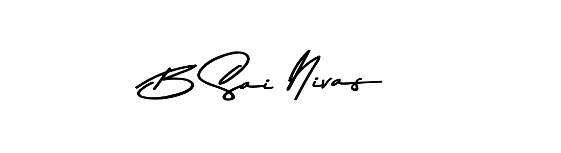 You can use this online signature creator to create a handwritten signature for the name B Sai Nivas. This is the best online autograph maker. B Sai Nivas signature style 9 images and pictures png