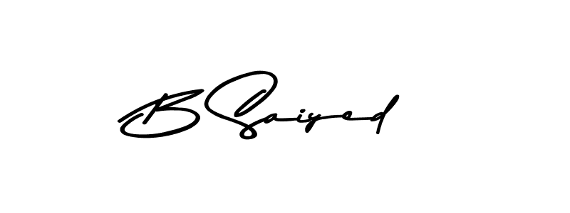 Also You can easily find your signature by using the search form. We will create B Saiyed name handwritten signature images for you free of cost using Asem Kandis PERSONAL USE sign style. B Saiyed signature style 9 images and pictures png
