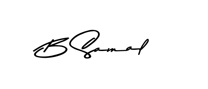 This is the best signature style for the B Samal name. Also you like these signature font (Asem Kandis PERSONAL USE). Mix name signature. B Samal signature style 9 images and pictures png
