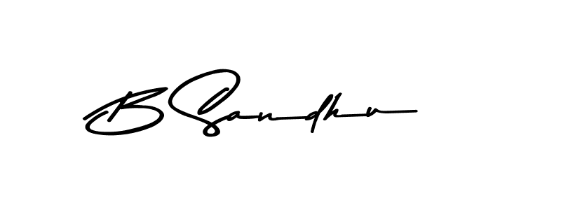 How to Draw B Sandhu signature style? Asem Kandis PERSONAL USE is a latest design signature styles for name B Sandhu. B Sandhu signature style 9 images and pictures png