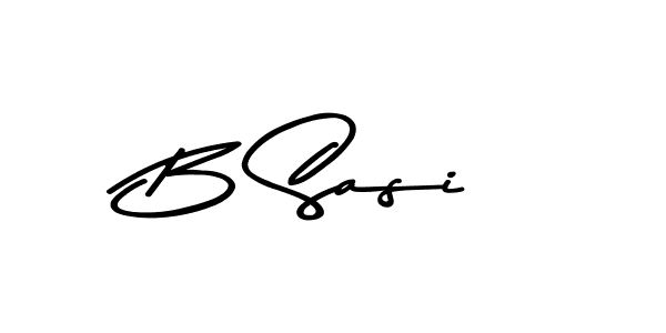 Make a beautiful signature design for name B Sasi. Use this online signature maker to create a handwritten signature for free. B Sasi signature style 9 images and pictures png