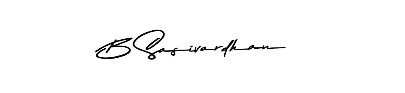 How to make B Sasivardhan signature? Asem Kandis PERSONAL USE is a professional autograph style. Create handwritten signature for B Sasivardhan name. B Sasivardhan signature style 9 images and pictures png