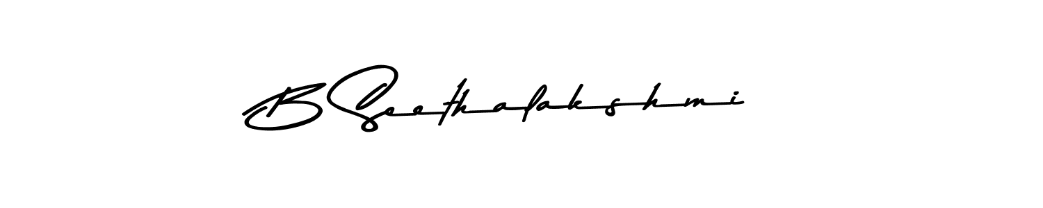 Make a beautiful signature design for name B Seethalakshmi. Use this online signature maker to create a handwritten signature for free. B Seethalakshmi signature style 9 images and pictures png