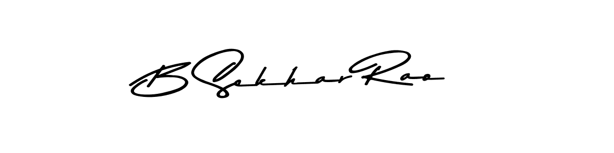 Also we have B Sekhar Rao name is the best signature style. Create professional handwritten signature collection using Asem Kandis PERSONAL USE autograph style. B Sekhar Rao signature style 9 images and pictures png