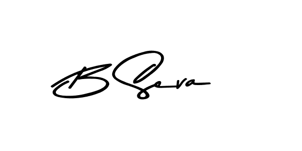 The best way (Asem Kandis PERSONAL USE) to make a short signature is to pick only two or three words in your name. The name B Seva include a total of six letters. For converting this name. B Seva signature style 9 images and pictures png