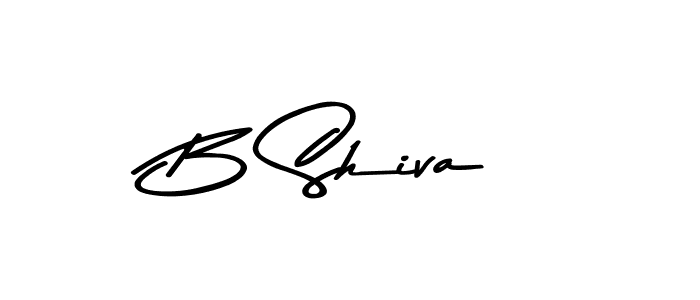 Make a beautiful signature design for name B Shiva. With this signature (Asem Kandis PERSONAL USE) style, you can create a handwritten signature for free. B Shiva signature style 9 images and pictures png