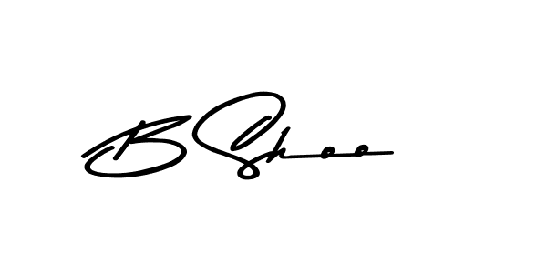 Also we have B Shoo name is the best signature style. Create professional handwritten signature collection using Asem Kandis PERSONAL USE autograph style. B Shoo signature style 9 images and pictures png