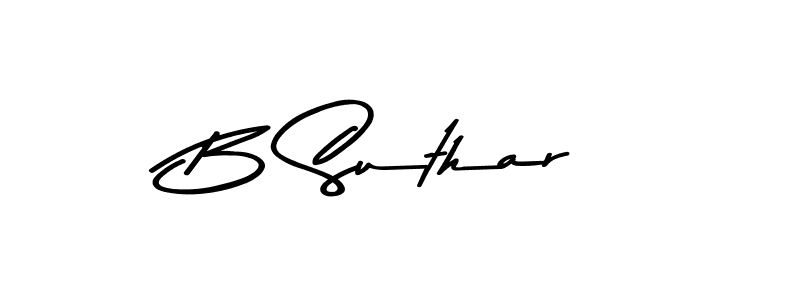 Make a short B Suthar signature style. Manage your documents anywhere anytime using Asem Kandis PERSONAL USE. Create and add eSignatures, submit forms, share and send files easily. B Suthar signature style 9 images and pictures png