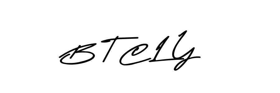 How to Draw B T C L Y signature style? Asem Kandis PERSONAL USE is a latest design signature styles for name B T C L Y. B T C L Y signature style 9 images and pictures png
