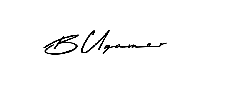 Make a beautiful signature design for name B Ugamer. Use this online signature maker to create a handwritten signature for free. B Ugamer signature style 9 images and pictures png