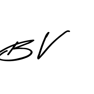 Best and Professional Signature Style for B V. Asem Kandis PERSONAL USE Best Signature Style Collection. B V signature style 9 images and pictures png