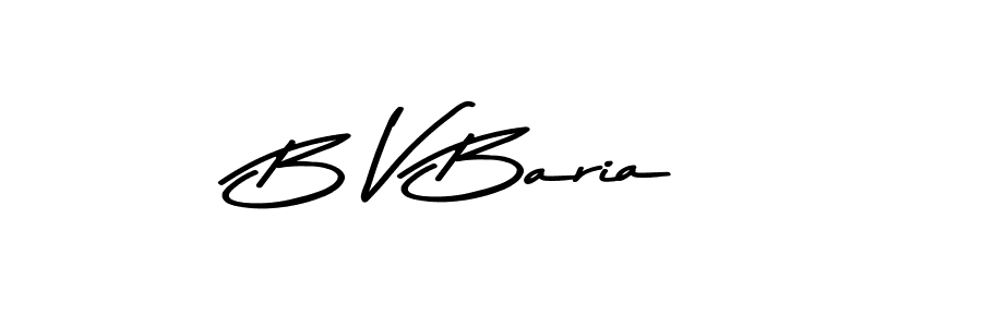 Similarly Asem Kandis PERSONAL USE is the best handwritten signature design. Signature creator online .You can use it as an online autograph creator for name B V Baria. B V Baria signature style 9 images and pictures png