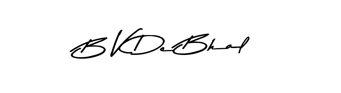 if you are searching for the best signature style for your name B V De Bhal. so please give up your signature search. here we have designed multiple signature styles  using Asem Kandis PERSONAL USE. B V De Bhal signature style 9 images and pictures png