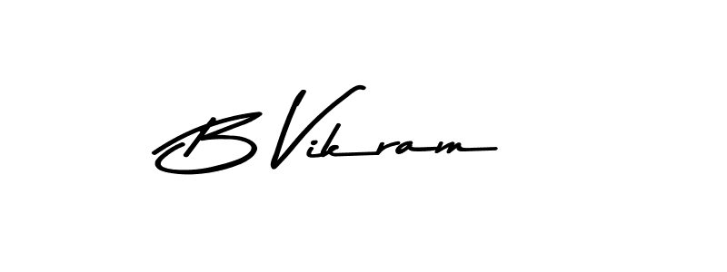 The best way (Asem Kandis PERSONAL USE) to make a short signature is to pick only two or three words in your name. The name B Vikram include a total of six letters. For converting this name. B Vikram signature style 9 images and pictures png