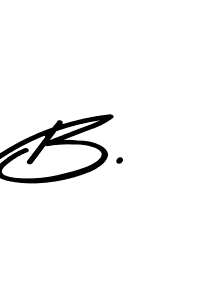 How to make B. signature? Asem Kandis PERSONAL USE is a professional autograph style. Create handwritten signature for B. name. B. signature style 9 images and pictures png