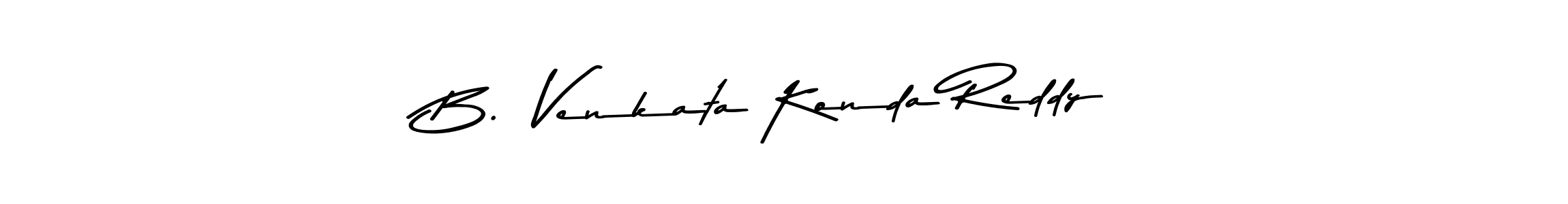 Make a beautiful signature design for name B.  Venkata Konda Reddy. With this signature (Asem Kandis PERSONAL USE) style, you can create a handwritten signature for free. B.  Venkata Konda Reddy signature style 9 images and pictures png