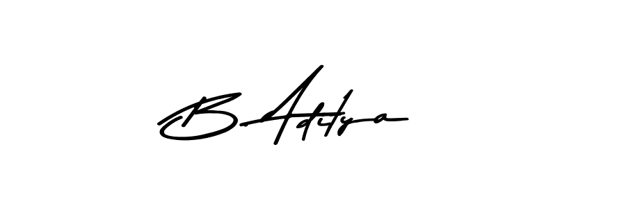 How to make B. Aditya signature? Asem Kandis PERSONAL USE is a professional autograph style. Create handwritten signature for B. Aditya name. B. Aditya signature style 9 images and pictures png