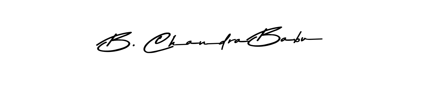 How to make B. Chandra Babu signature? Asem Kandis PERSONAL USE is a professional autograph style. Create handwritten signature for B. Chandra Babu name. B. Chandra Babu signature style 9 images and pictures png