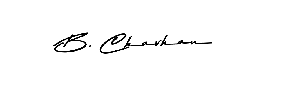 B. Chavhan stylish signature style. Best Handwritten Sign (Asem Kandis PERSONAL USE) for my name. Handwritten Signature Collection Ideas for my name B. Chavhan. B. Chavhan signature style 9 images and pictures png