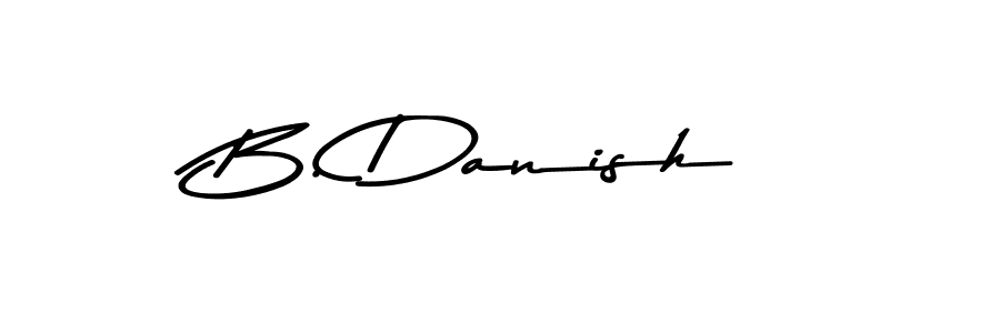 Also we have B. Danish name is the best signature style. Create professional handwritten signature collection using Asem Kandis PERSONAL USE autograph style. B. Danish signature style 9 images and pictures png