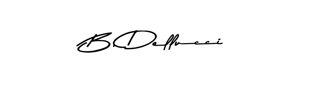 Asem Kandis PERSONAL USE is a professional signature style that is perfect for those who want to add a touch of class to their signature. It is also a great choice for those who want to make their signature more unique. Get B. Dellucci name to fancy signature for free. B. Dellucci signature style 9 images and pictures png