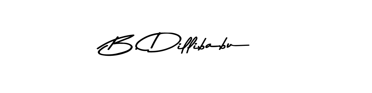 Also we have B. Dillibabu name is the best signature style. Create professional handwritten signature collection using Asem Kandis PERSONAL USE autograph style. B. Dillibabu signature style 9 images and pictures png