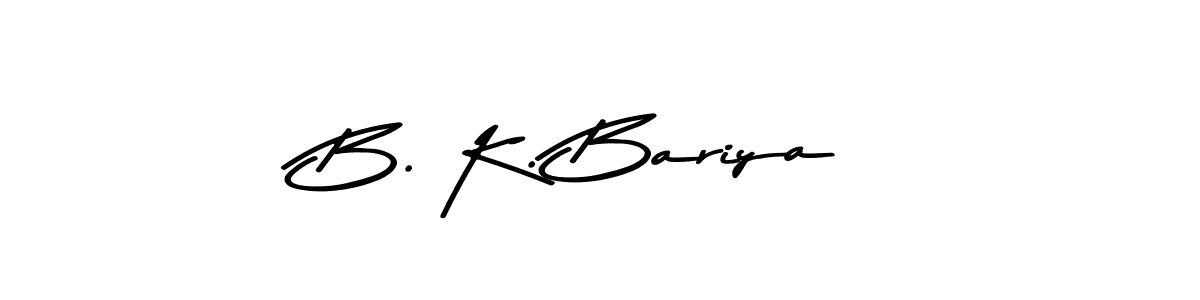 B. K. Bariya stylish signature style. Best Handwritten Sign (Asem Kandis PERSONAL USE) for my name. Handwritten Signature Collection Ideas for my name B. K. Bariya. B. K. Bariya signature style 9 images and pictures png