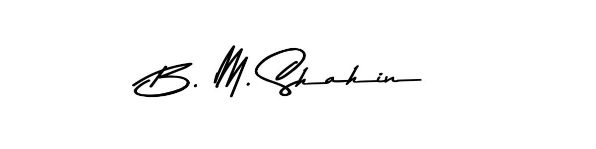 How to make B. M. Shahin signature? Asem Kandis PERSONAL USE is a professional autograph style. Create handwritten signature for B. M. Shahin name. B. M. Shahin signature style 9 images and pictures png