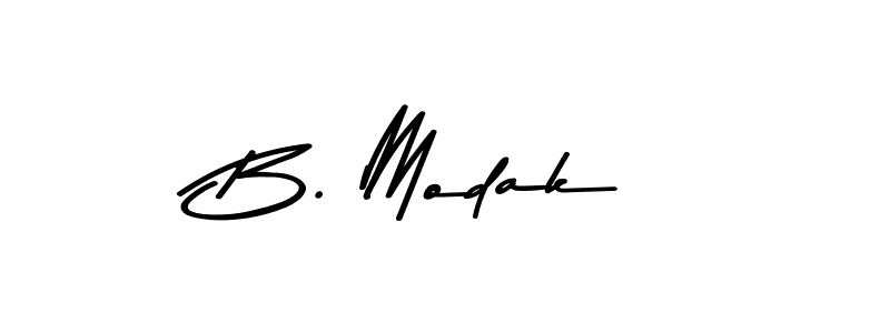 You should practise on your own different ways (Asem Kandis PERSONAL USE) to write your name (B. Modak) in signature. don't let someone else do it for you. B. Modak signature style 9 images and pictures png